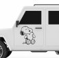 Preview: 46372 Snoopy Mein-Motiv Aufkleber links